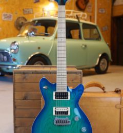 T’s Guitars 	Arc-Ash 24F Centura Blue